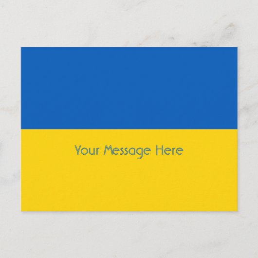 Créez votre propre carte postale Ukraine (Devant)