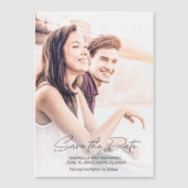 Créez Votre Propre Carte 'Save The Date' Simple De (Devant)