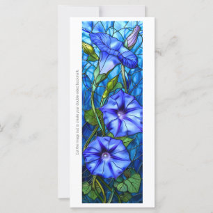 Créez votre propre carte Signet Blue Morning Glori