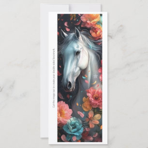 Créez votre propre carte signet en forme de fleurs