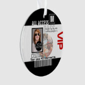 Créez votre propre carte VIP Pass 8 façons de pers (devant)