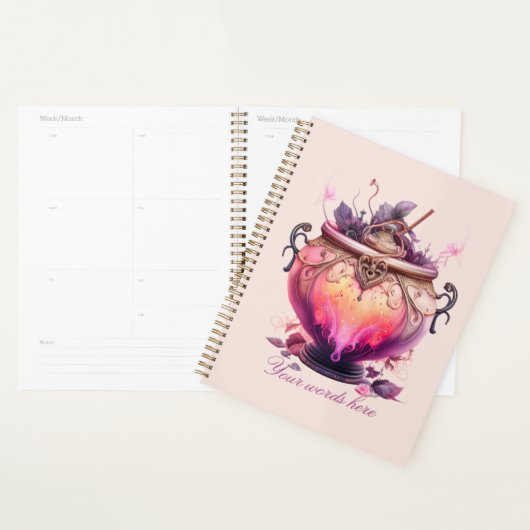 Créez votre propre cauldron de potion de feu (Devant avec enveloppe)