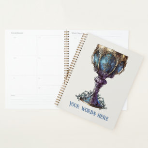 Créez votre propre chalice Bleu et Violet Or Rimme