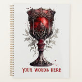 Créez votre propre chalice gothique rouge (Devant)