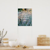 Créez votre propre champ Poster Poster Lavender pe (Cuisine)