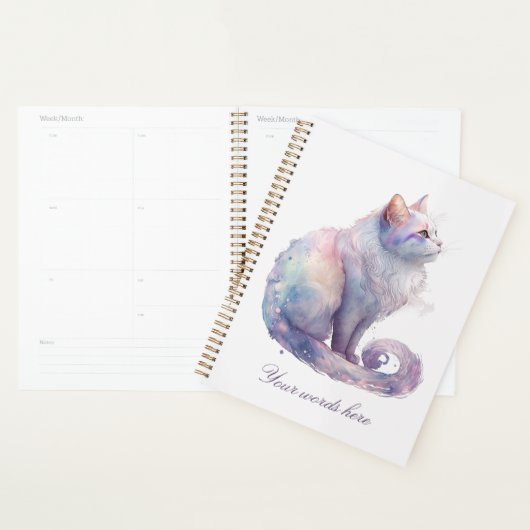 Créez votre propre chat blanc magique (Devant avec enveloppe)