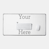 Personnaliser Tapis de bureau (Clavier et souris)
