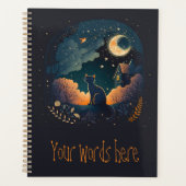 Créez votre propre chat mystique de minuit noir (Devant)