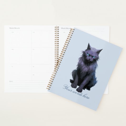 Créez votre propre chat noir magique (Devant avec enveloppe)