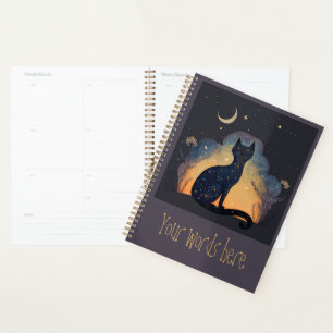 Créez votre propre chat noir mystique Silhouette