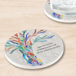 Créez Votre Propre Citation Motivationnelle / Insp<br><div class="desc">Ce dessous de verre unique est décoré avec une mosaïque colorée Arbre de vie. Ajoutez le devis que vous avez choisi pour le personnaliser. Cliquez sur Personnaliser pour modifier la police,  la taille de police et la couleur de police. Mosaïque originale © Michele Davies.</div>