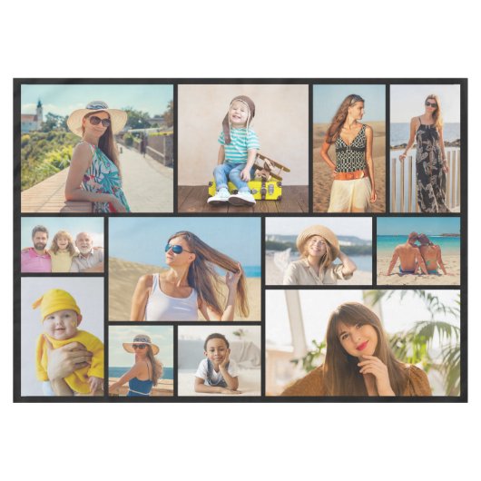 Créez votre propre collection de 12 photos nappe (Devant (Horizontal))