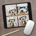 Créez votre propre collection de photos 4 - Nom du<br><div class="desc">Utilisez jusqu'à quatre photos de téléphone carré ou selfie pour créer un cadeau unique et personnel. Ou vous pouvez garder le chiot hipster et faire un gardien branché. Si vous avez besoin d'ajuster les images,  cliquez sur l'outil personnaliser pour apporter des modifications.</div>
