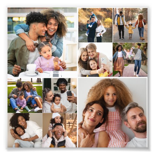 Créez votre propre collection photo de 10 personne (Devant)