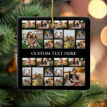 Créez votre propre collection photo personnalisée<br><div class="desc">Créez votre propre collage photo ornement de Noël. Ajoutez simplement vos propres photos et texte pour un ornement personnalisé cette saison de fêtes.</div>