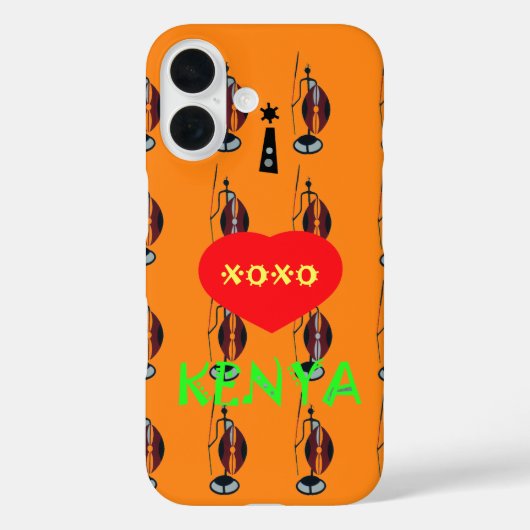 Créez votre propre coque iphone Orange Xoxo (Verso)