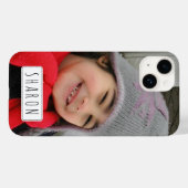 Créez votre propre coque iphone photo avec le nom (Verso (horizontal))