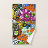 .Créez votre propre couleur infinie florale Stylis (Serviette à main)