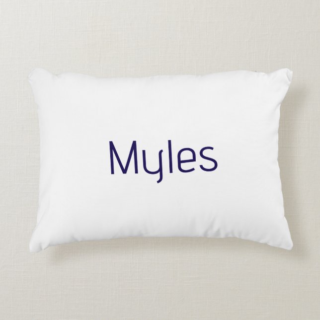 Créez Votre Propre Coussin D'accent (Devant)