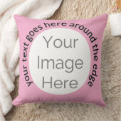 créez votre propre Coussin décoratif rose avec pho (Couverture)