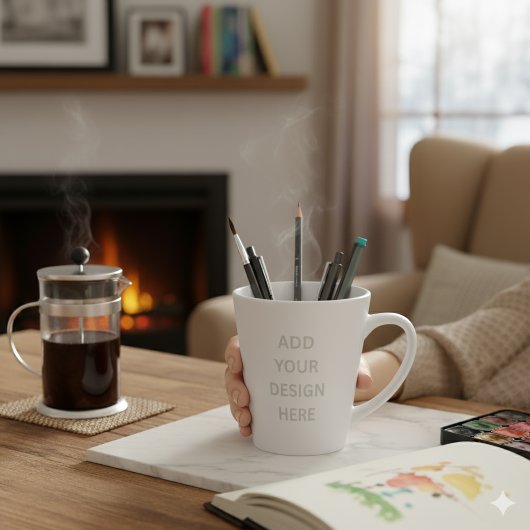 Créez votre propre design Petite Mug Latte 12 oz