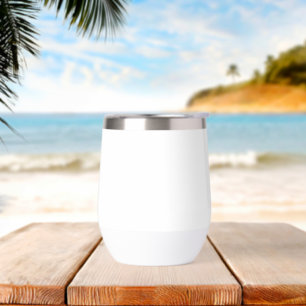 Créez votre propre design Stemless Wine Tumbler