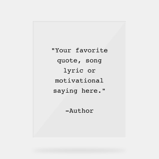 Créez votre propre devis (Recto)