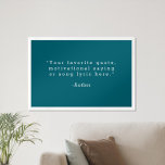 Créez votre propre devis<br><div class="desc">Créez votre propre devis d'illustration murale personnalisée. Caractéristiques typographie minimaliste de machine à écrire.</div>