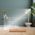 Créez votre propre devis<br><div class="desc">Créez votre propre devis personnalisé en métal acrylique. Fonctionne avec la typographie minimaliste de la machine à écrire.</div>