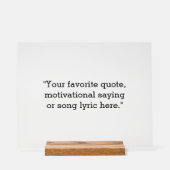 Créez votre propre devis (Recto)