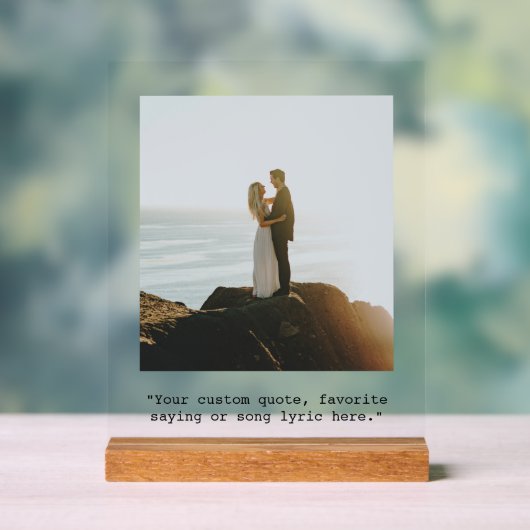 Créez votre propre devis Photo Poster (Neutre)