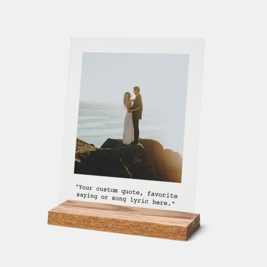 Créez votre propre devis Photo Poster (Angle)