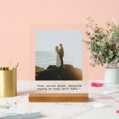 Créez votre propre devis Photo Poster (Mariage)