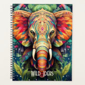 Créez votre propre éléphant de jungle tribale (Devant)