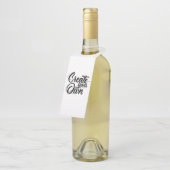 Créez votre propre - Étiquette de bouteille (Incliné)