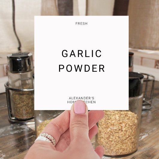 Créez votre propre Étiquette d'épices individuel 4