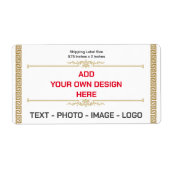 Créez votre propre Étiquette d'expédition simple e (Devant)