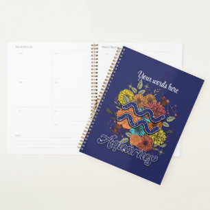 Créez votre propre étoile Floral Aquarius Zodiac