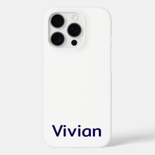 Créez votre propre étui iPhone 16 Pro Barely There (Verso)