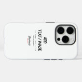 Créez votre propre étui pour iPhone (Verso (horizontal))