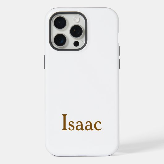 Créez votre propre étui robuste pour iPhone 15 Pro (Verso)