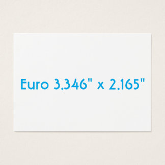 Créez votre propre euro, 3,346" x 2,165"