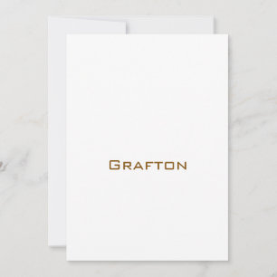 Créez Votre Propre Faire-Part de Mariage 5" x 7"