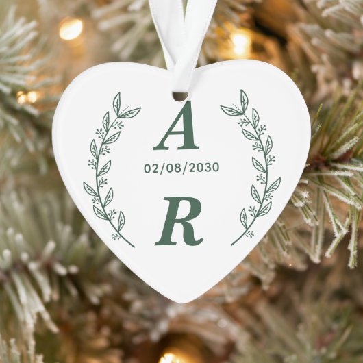 Créez Votre Propre Faveur De Mariage Monogramme Ve (Arbre)