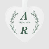 Créez Votre Propre Faveur De Mariage Monogramme Ve (dos)