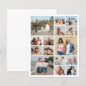 Créez votre propre feuille/carte papier de collect (Devant / Derrière)