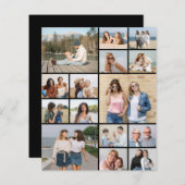 Créez votre propre feuille de papier photo Collage (Devant / Derrière)