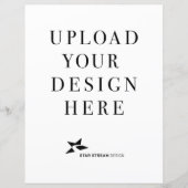 Créez votre propre feuille de papier vertical de c (Devant)