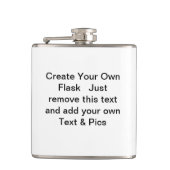 Créez votre propre flacon d'acier inoxydable (Devant)