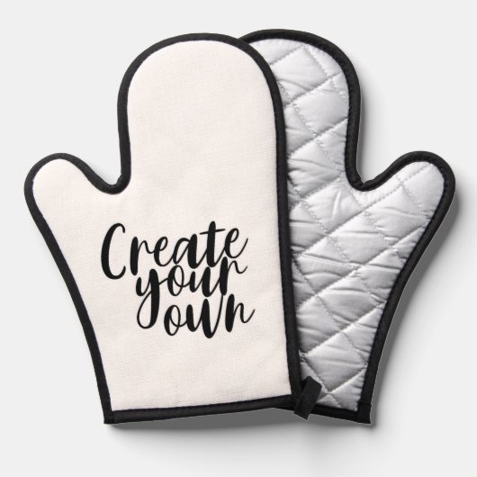 Créez votre propre four Mitt (Recto/Verso)